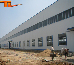 Prefabricated steel structure industrial building 