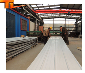 Wall and roof panel for steel building steel warehouse material 