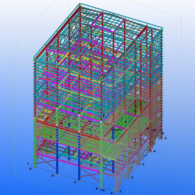 TEKLA model 